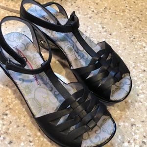 Black sandals